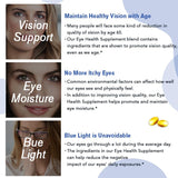 TheraSuva Total Eye Complex Softgels with softgel highlighted