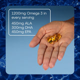 TheraTears Omega 3 Eye Nutrition Supplement 1200mg ingredients list