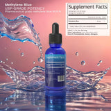 THEREXA Methylene Blue Supplement 10mg bottle close-up