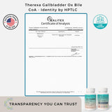 THEREXA Multi-Enzyme Ox Bile Supplement packaging