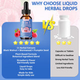 Theronika Aly Herbal daily Support Liquid 145g close-up of cap
