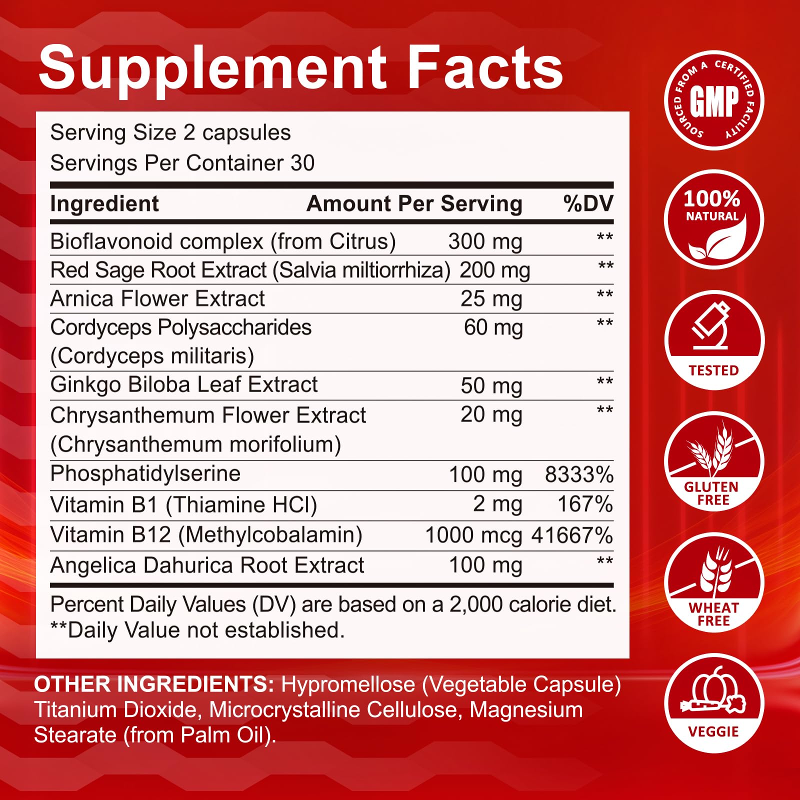 Theronika Aly Inner Ear Support Supplement bottle side view