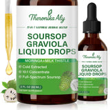 Theronika Aly Soursop Bitters Liquid front view 150g