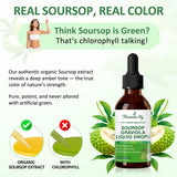 Theronika Aly Soursop Bitters Liquid in a lifestyle setting