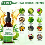 Theronika Aly Soursop Bitters Liquid packaging details