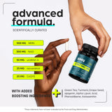 Thinbi NMN Supplement capsules on a table