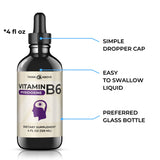 Think Above B6 Liquid Vitamin with measuring spoon