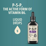Think Above Liquid Vitamin B6 (P5P) dropper for precise dosing