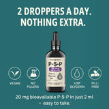 Think Above Liquid Vitamin B6 (P5P) ingredients list