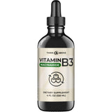Think Above Niacin Liquid Supplement front view with vanilla flavour