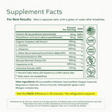 Think FOCO Cognitive Support Capsules with a glass of water