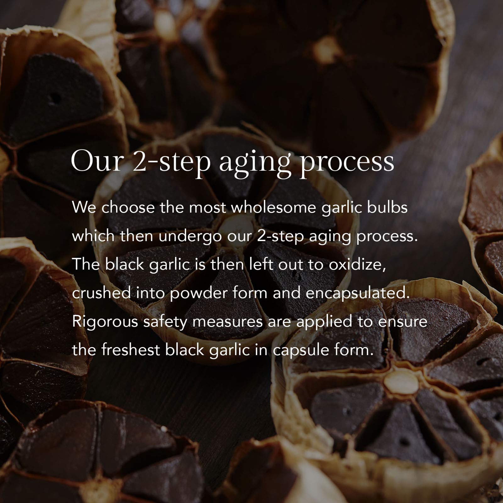 Think Remedy Aged Black Garlic Powder Capsules packaging