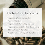 Think Remedy Aged Black Garlic Powder Capsules side view