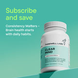 THINKWELL LABS Clear Mind Brain & Focus Formula side view