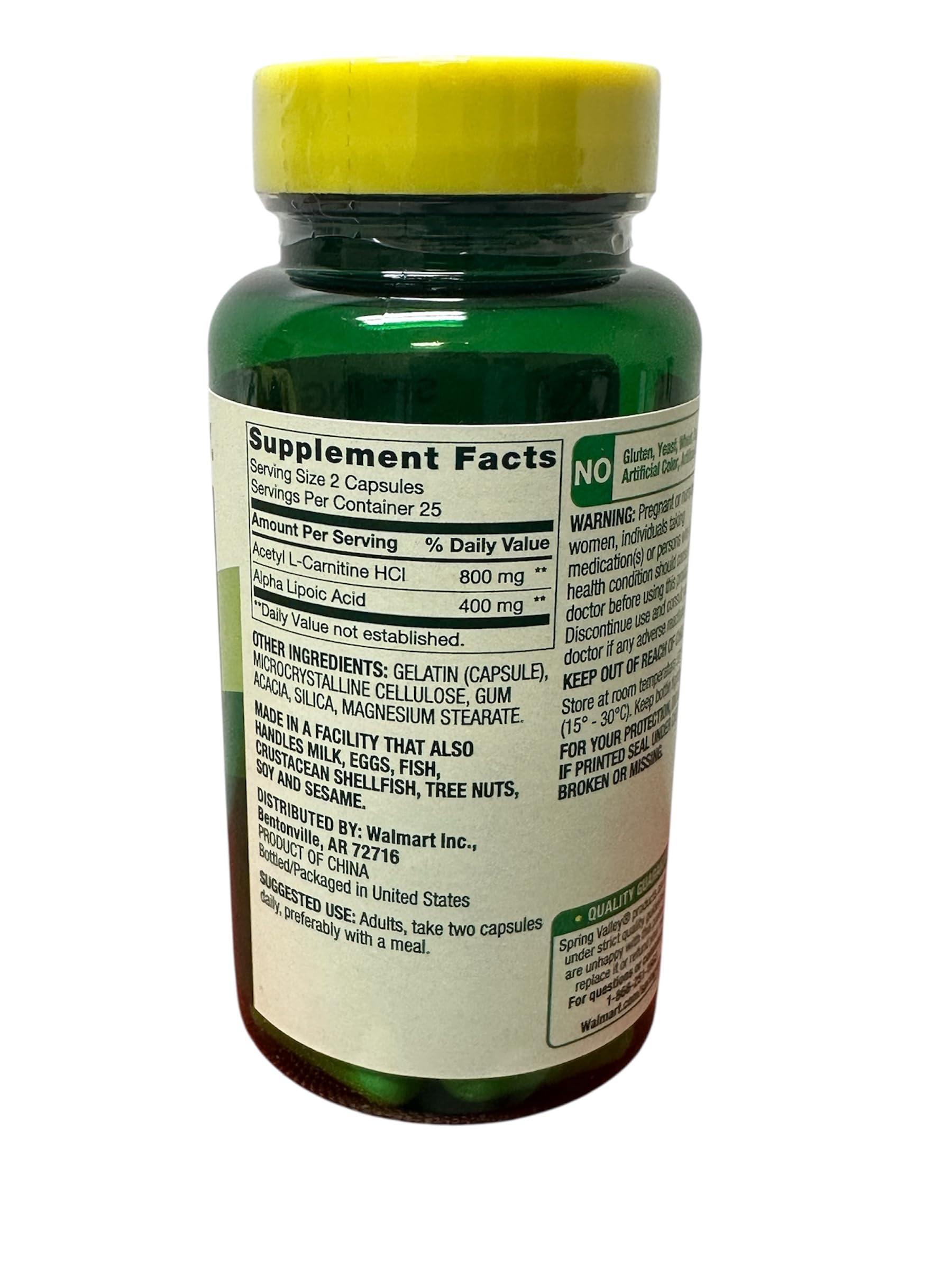 ThisNThat Alpha Lipoic Acid Capsules bottle with label