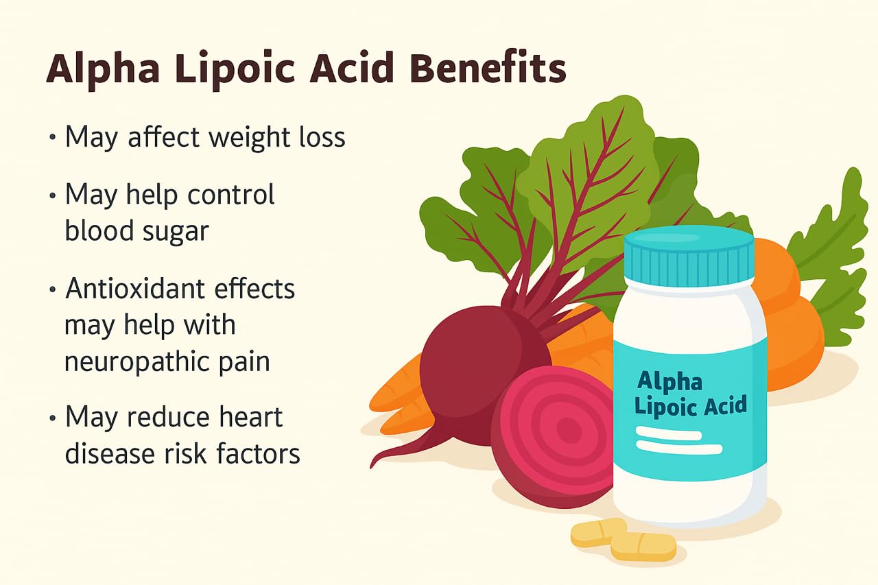 ThisNThat Alpha Lipoic Acid Capsules side view