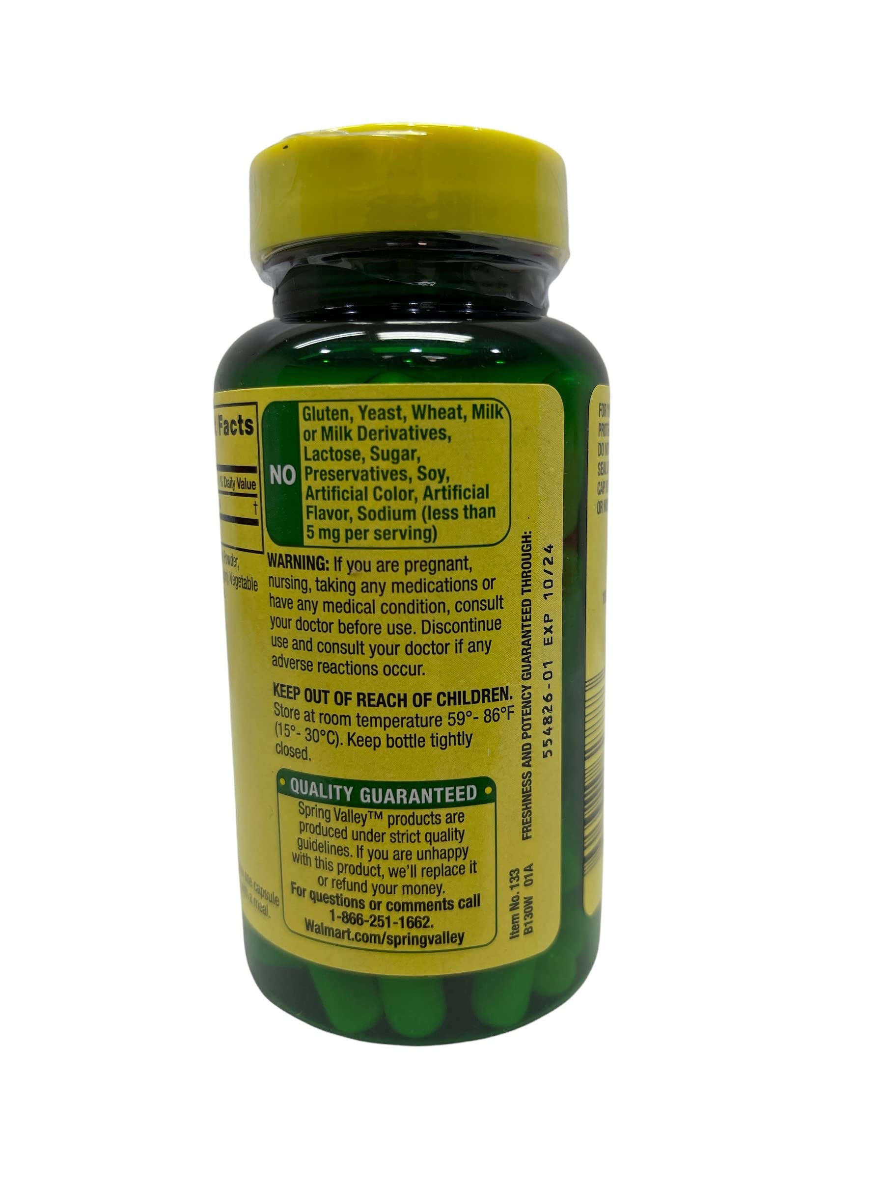 ThisNThat Alpha Lipoic Acid supplement bottle side view
