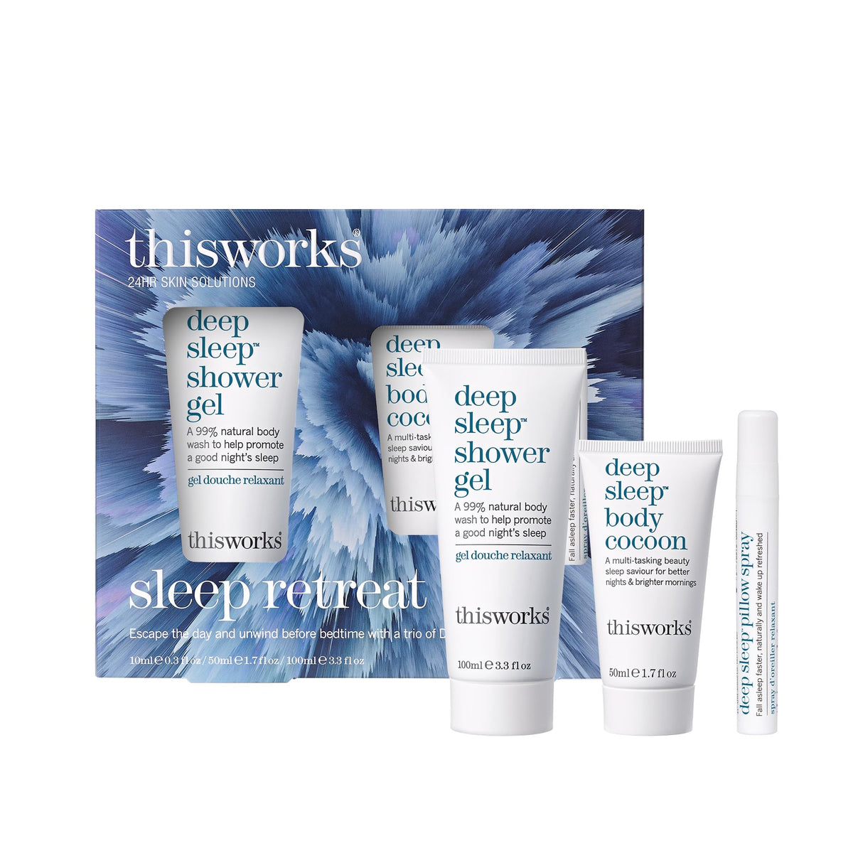 THISWORKS Deep Sleep Shower Gel 270g front view
