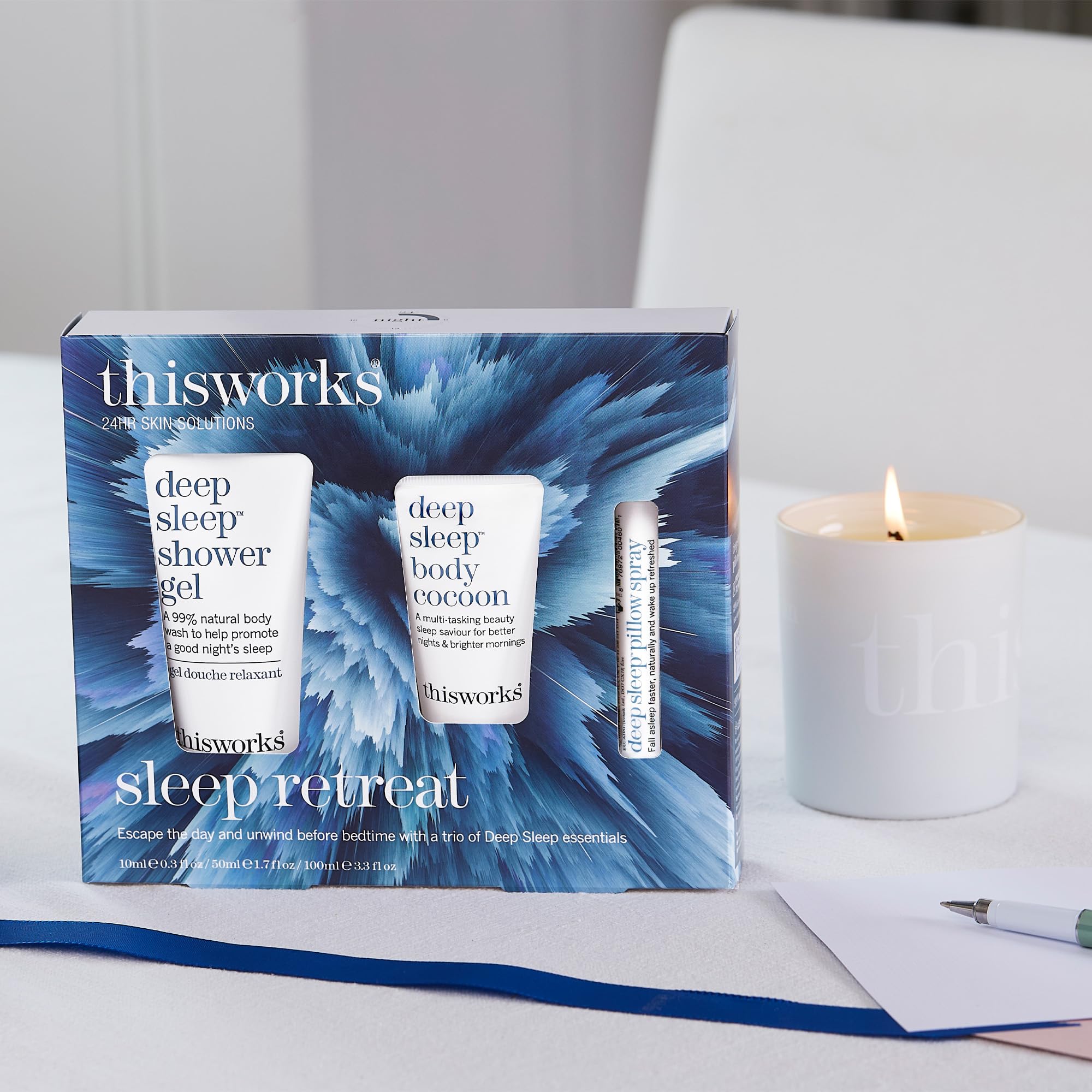 THISWORKS Deep Sleep Shower Gel 270g side view