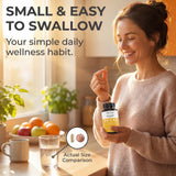 Thomas' all-natural Remedies D3 + K2 with MCT Oil in a hand