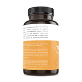 Thomas' all-natural Remedies Turmeric Ginger Supplement label details