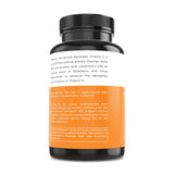 Thomas' Elderberry Vitamin C Capsules displayed with citrus fruits