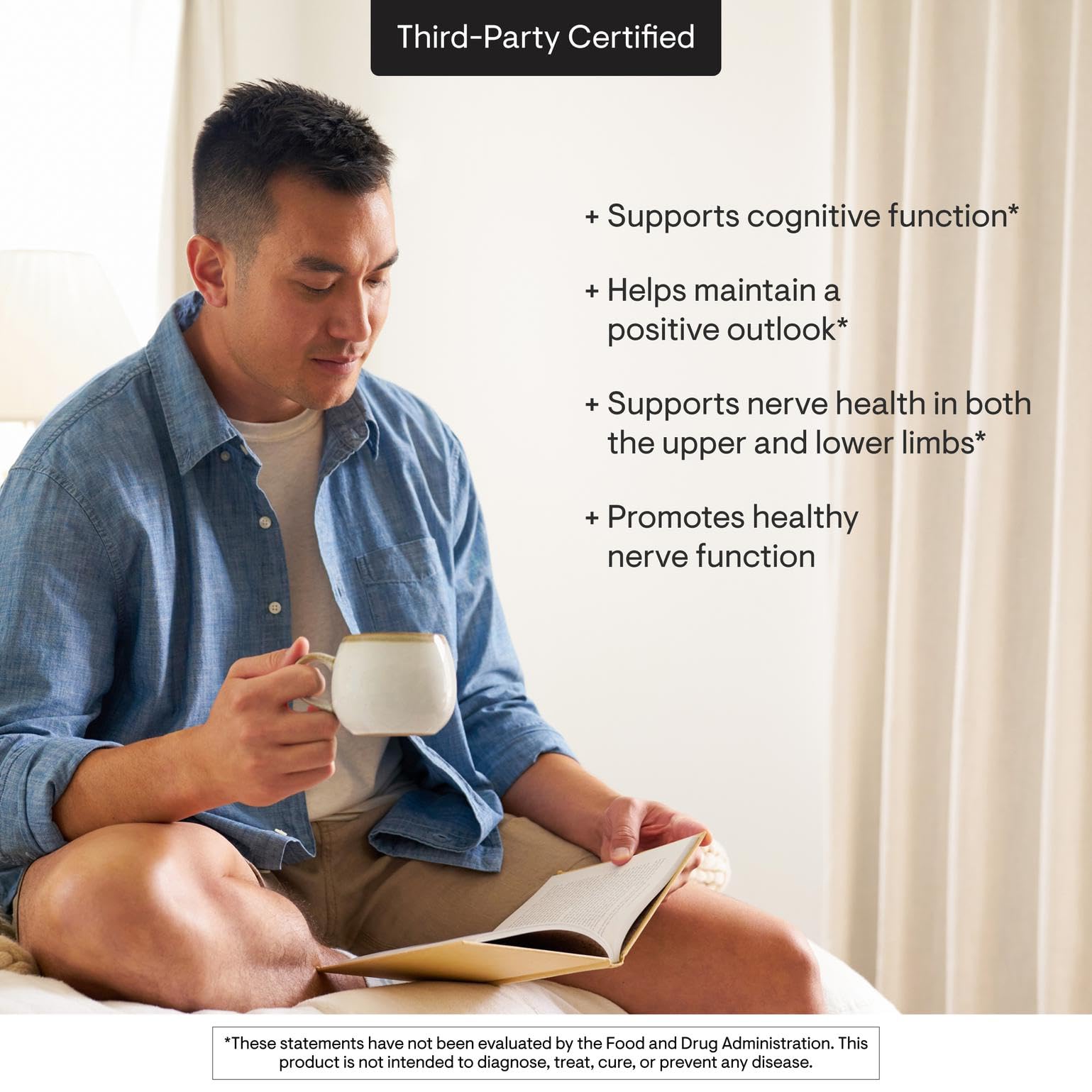 THORNE Acetyl-L-Carnitine 500mg Capsules in hand