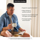THORNE Acetyl-L-Carnitine 500mg Capsules in hand