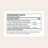 Thorne Artichoke Supplement 150mg capsule close-up