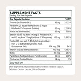 THORNE B-Complex Daily Supplement 40g side view