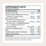 THORNE B-Complex Daily Supplement 60 Capsules side view