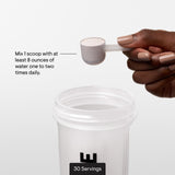 THORNE BCAAs Powder 286g showing ingredients list