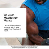 THORNE Calcium and Magnesium Capsules 100mg bottle with label