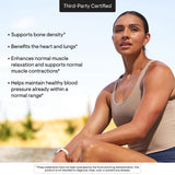 THORNE Calcium and Magnesium Capsules 100mg ingredients list