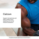 THORNE Calcium Supplement 250mg DimaCal DiCalcium Malate side view
