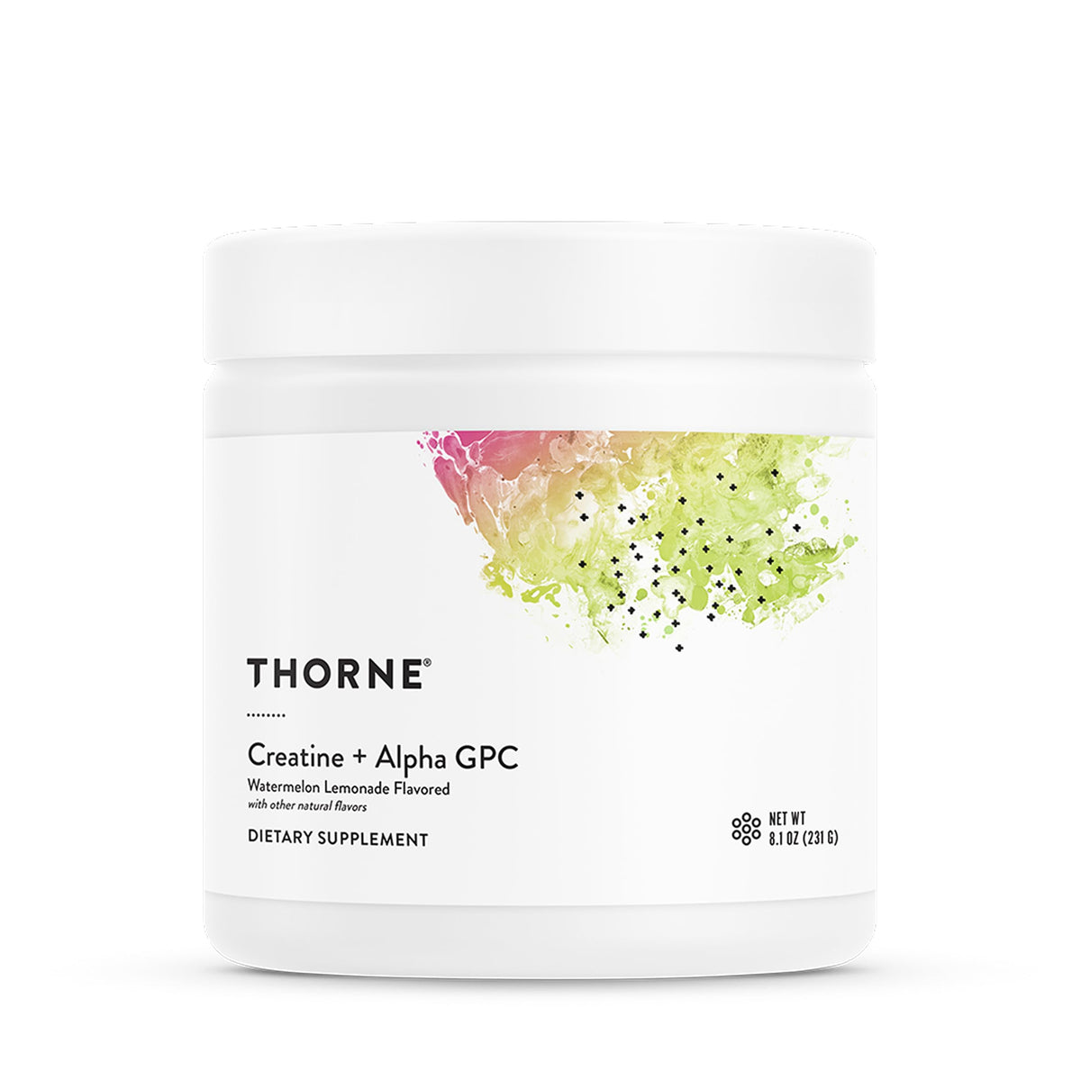 THORNE Creatine Monohydrate 299g front view