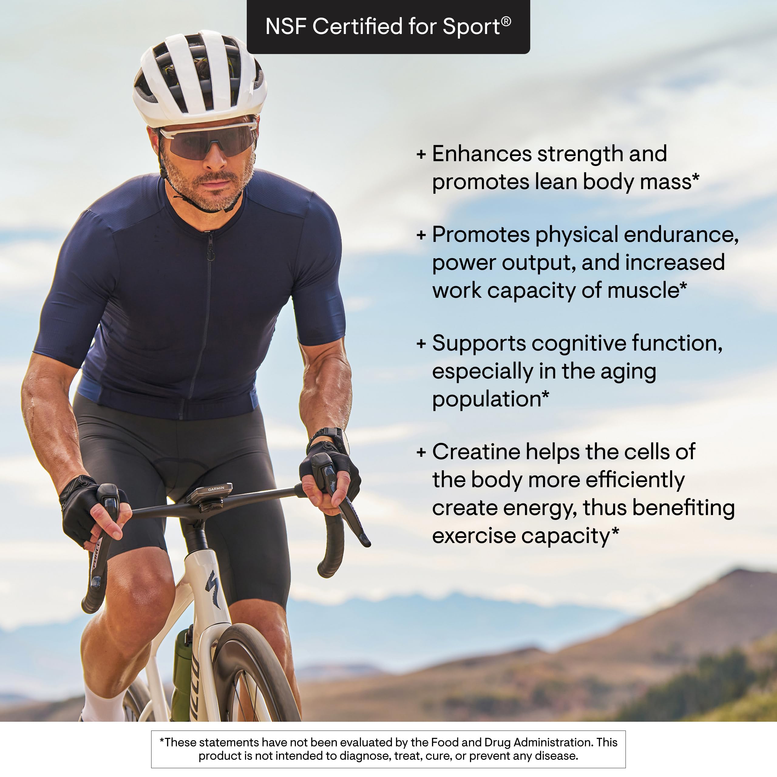 THORNE Creatine Monohydrate 5g Powder ingredients list