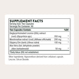 THORNE daily Support Supplement 90 Capsules side view