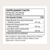 THORNE Ginseng Plus Daily Supplement bottle with label