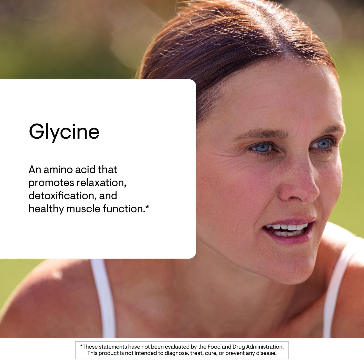THORNE Glycine Supplement capsules close-up