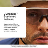 THORNE L-Arginine 1g capsules side view