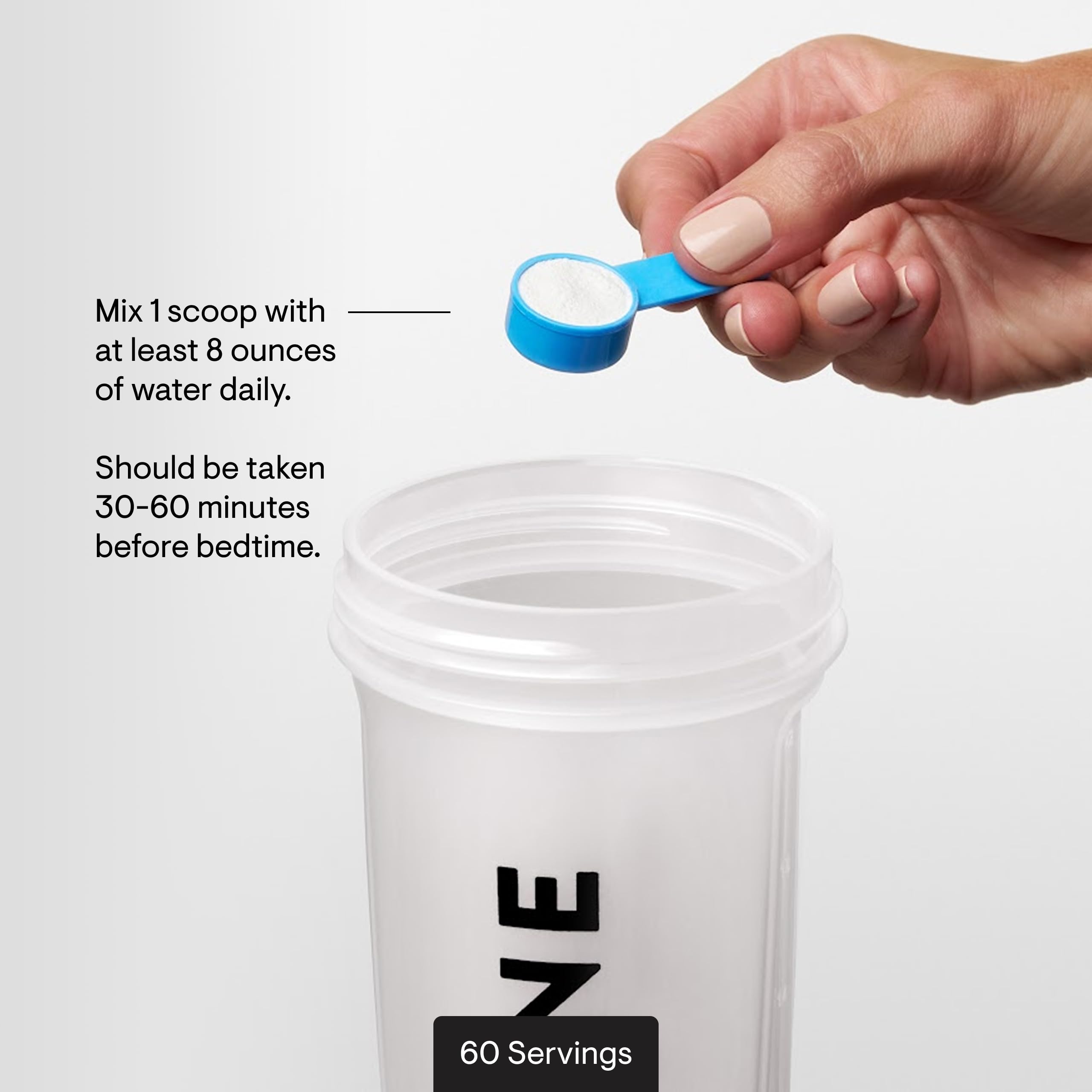 THORNE Magnesium Bisglycinate Powder 200mg lifestyle shot