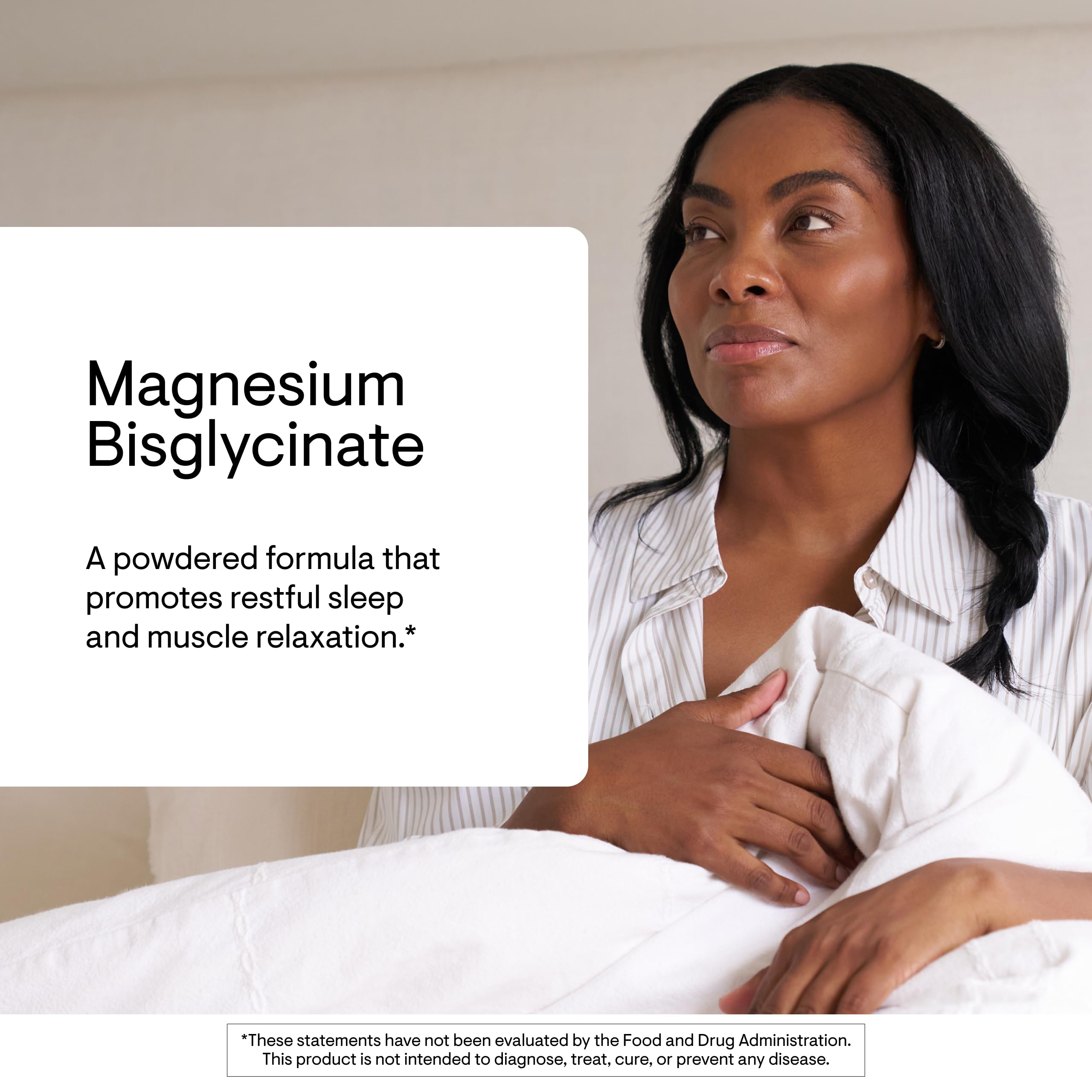 THORNE Magnesium Bisglycinate Powder 200mg scoop