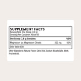 THORNE Magnesium Citrate Powder 250mg Citrus Berry packaging