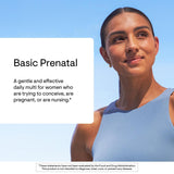 THORNE Prenatal Vitamins 90 Capsules back view