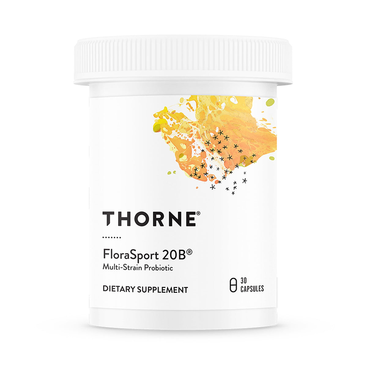 THORNE Probiotic Capsules 20 Billion CFUs front view