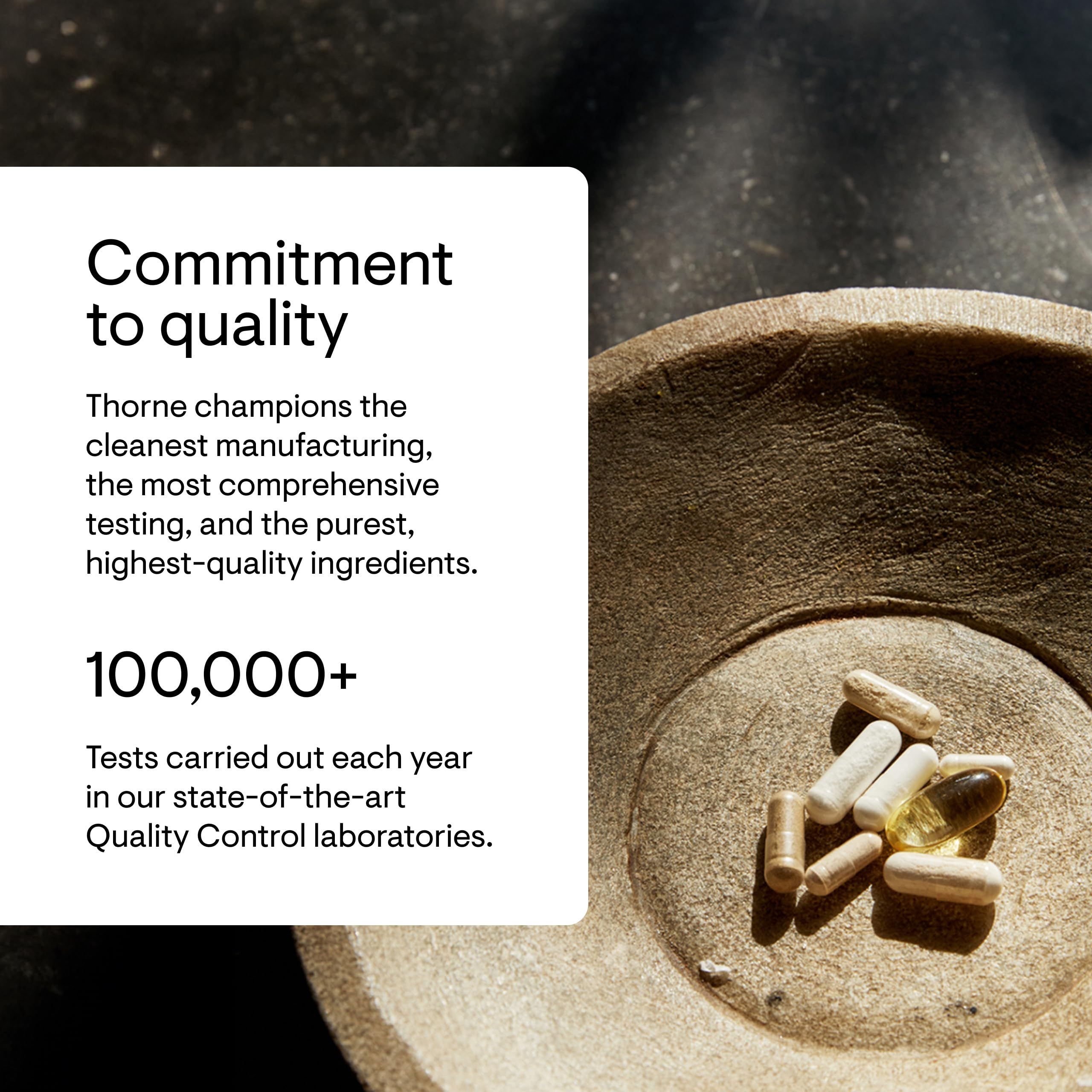 THORNE Quercetin Supplement ingredients list