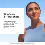 THORNE Riboflavin B2 Supplement 36.5mg packaging side view