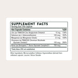 THORNE Trace Minerals Supplement 40g side view