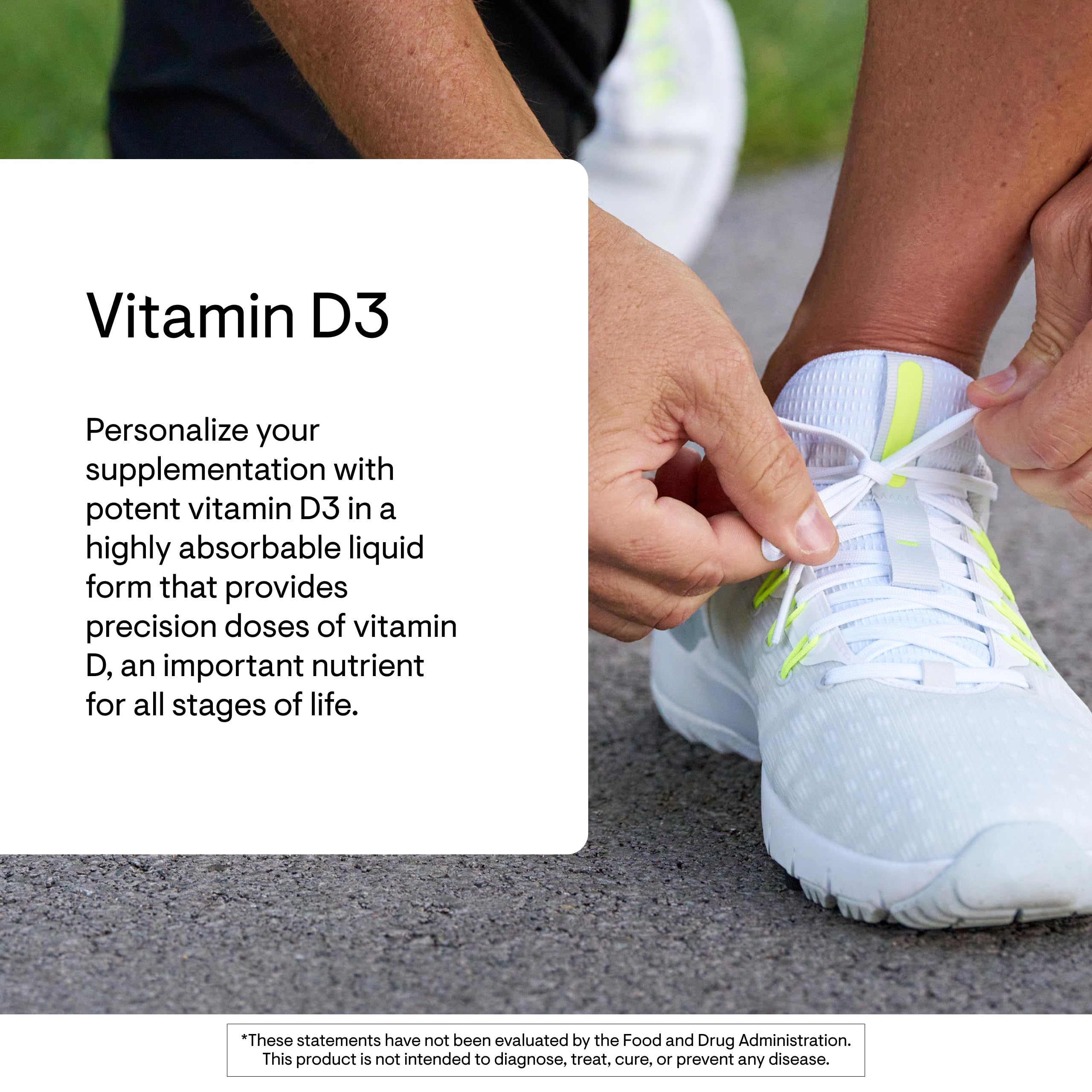 THORNE Vegan Vitamin D3 Liquid Supplement with measuring dropper